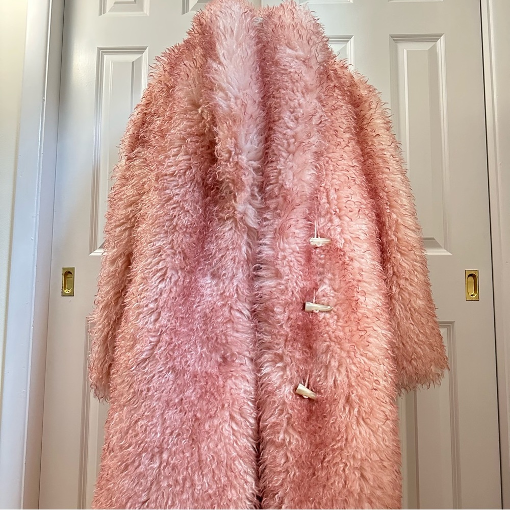 Free People Helena Shearling Coat size Large - Picture 5 of 10